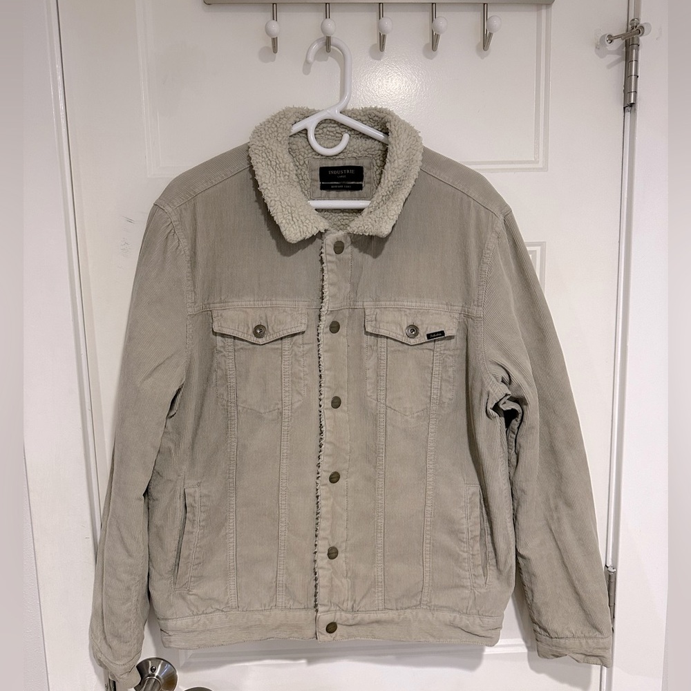 Industrie Corduroy Sherpa Fleece Bomber